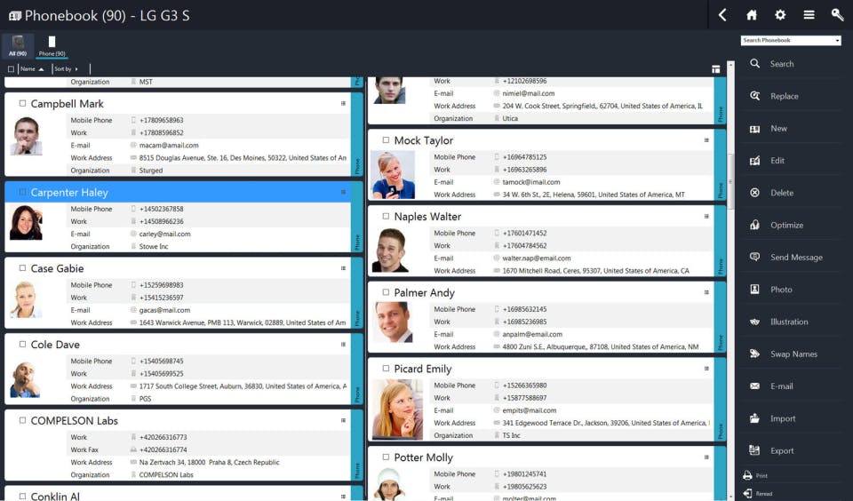 MOBILedit! Screenshot 2