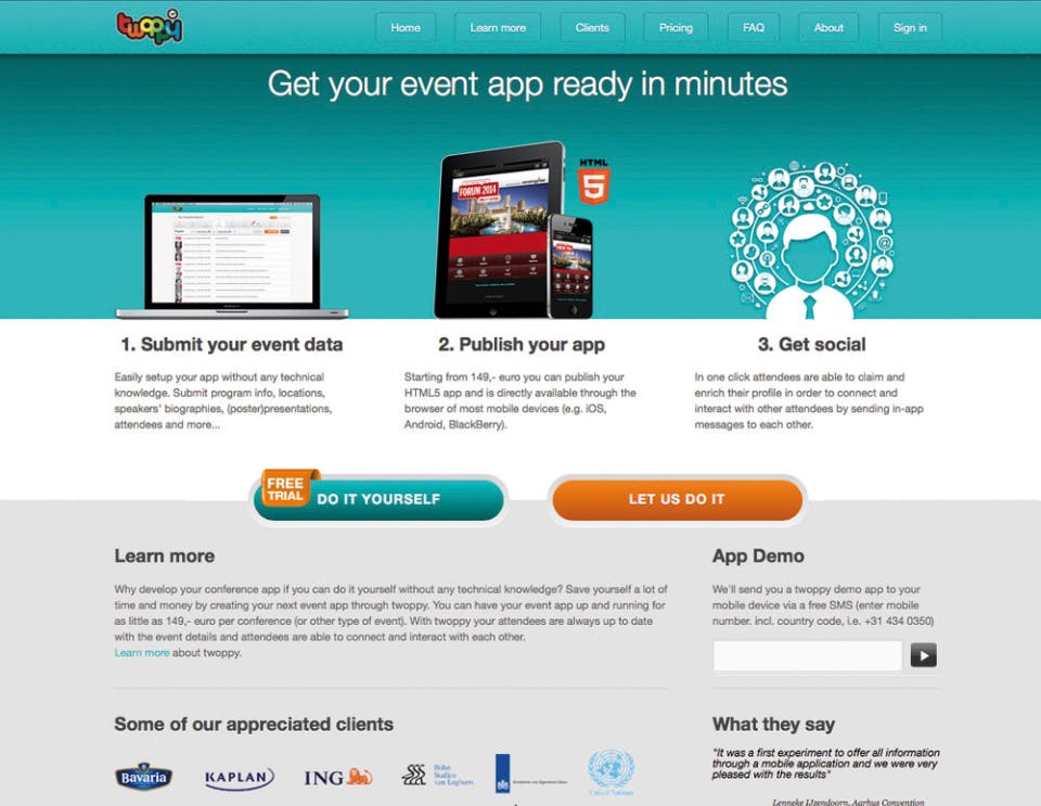 Appendee Screenshot 1