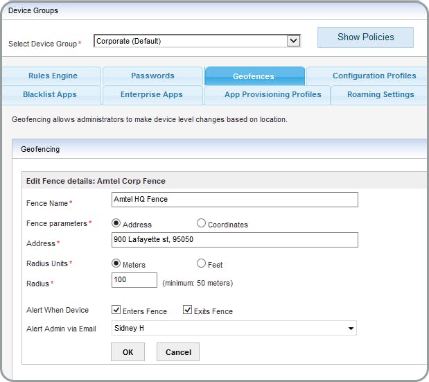 Amtel MDM Screenshot 4