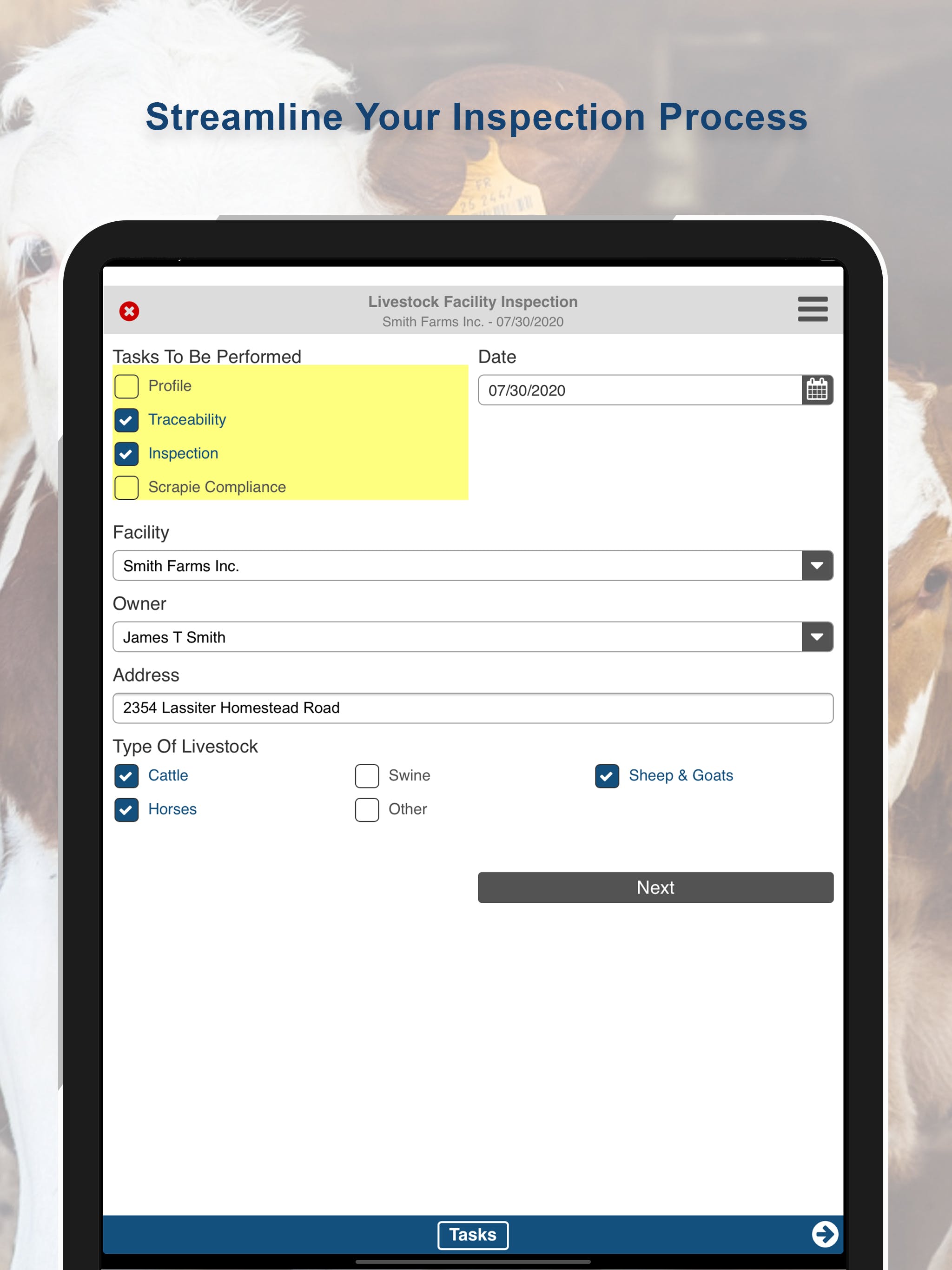 Mobile Impact Platform Screenshot 2