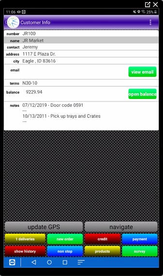 Order Management Screenshot 2