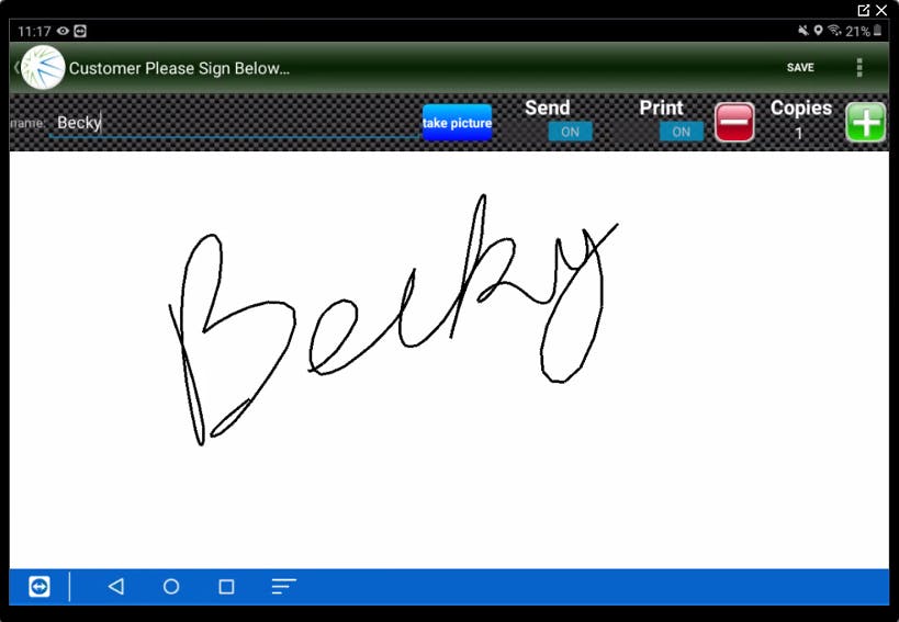 Order Management Screenshot 3