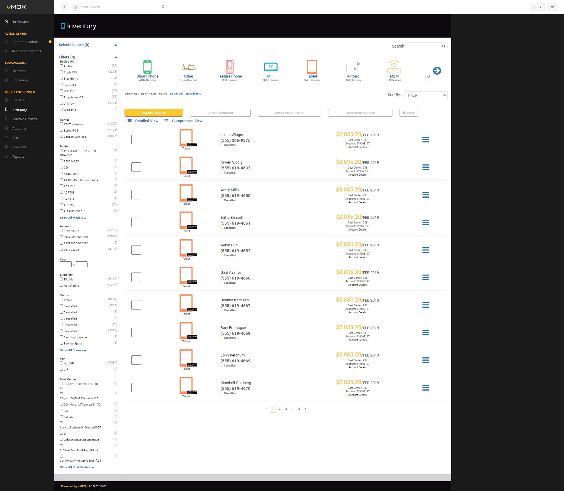 vMOX Screenshot 2