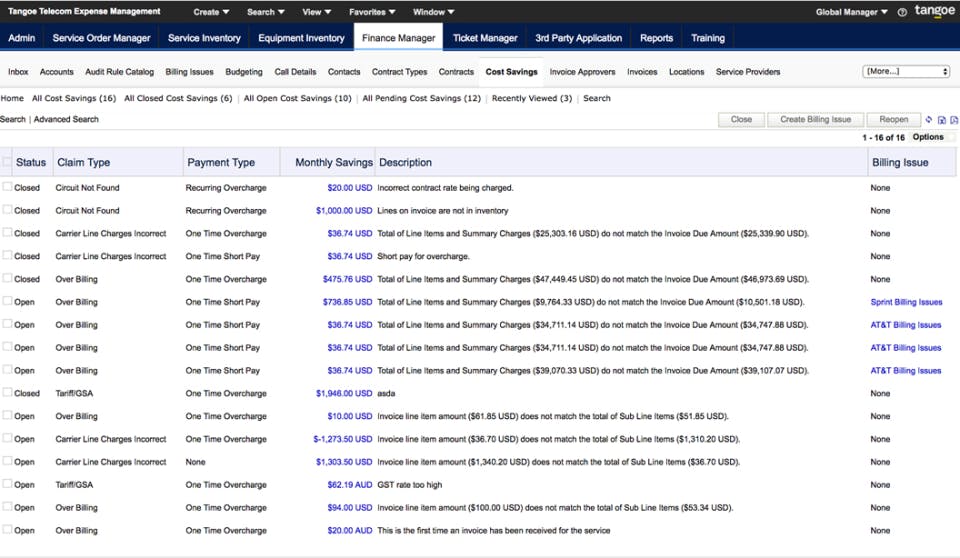 Tangoe MDM Screenshot 2