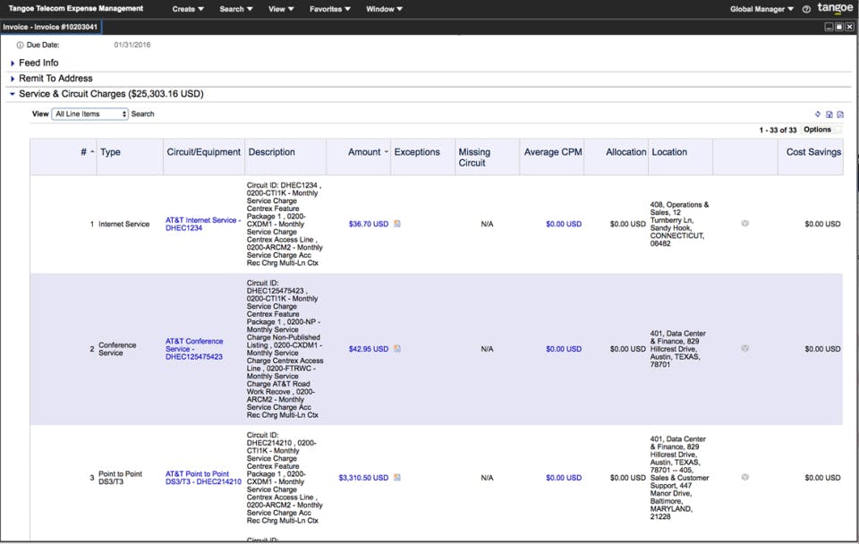 Tangoe MDM Screenshot 4