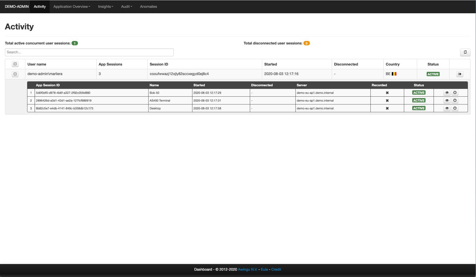 Awingu Screenshot 4