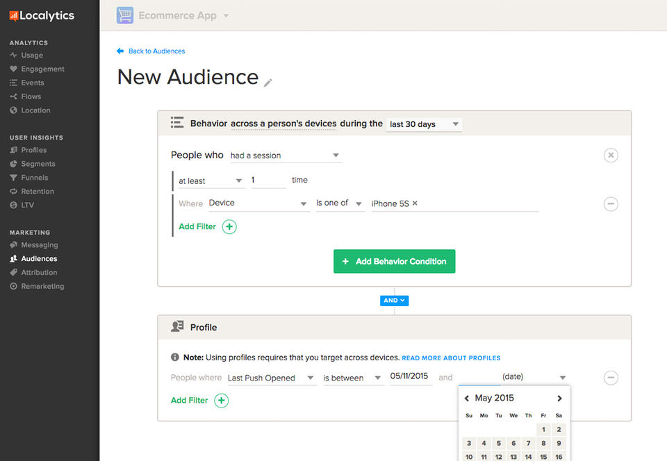 Localytics Screenshot 3