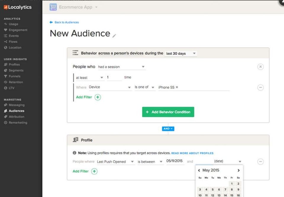Localytics Screenshot 4