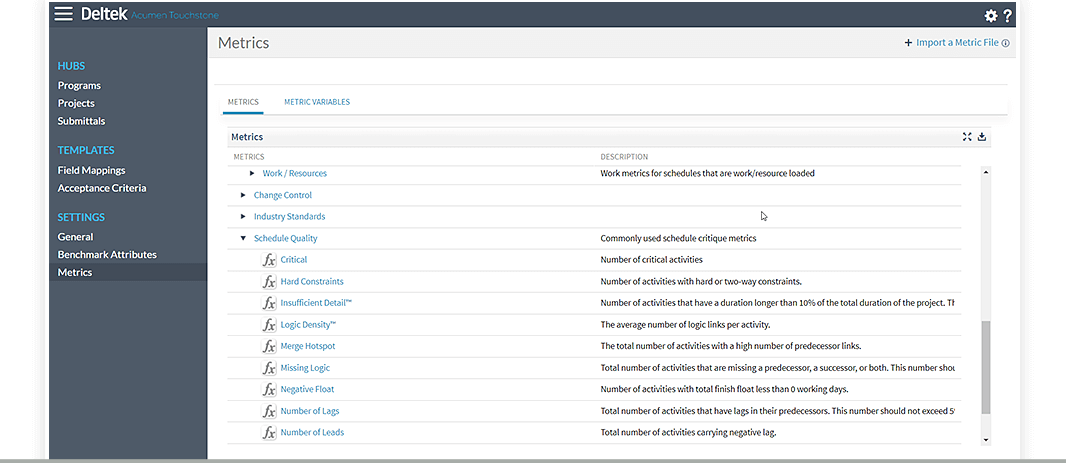 Deltek Acumen Touchstone Screenshot 1