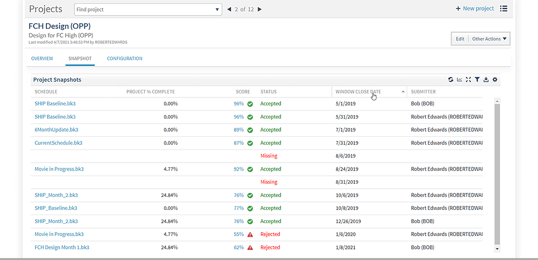 Deltek Acumen Touchstone Screenshot 2
