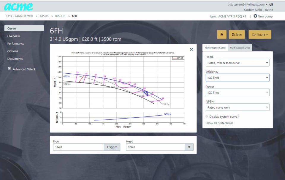 Intelliquip Configurator Screenshot 2