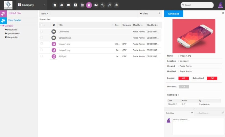 Atlas Intranet Collaboration Suite Screenshot 4