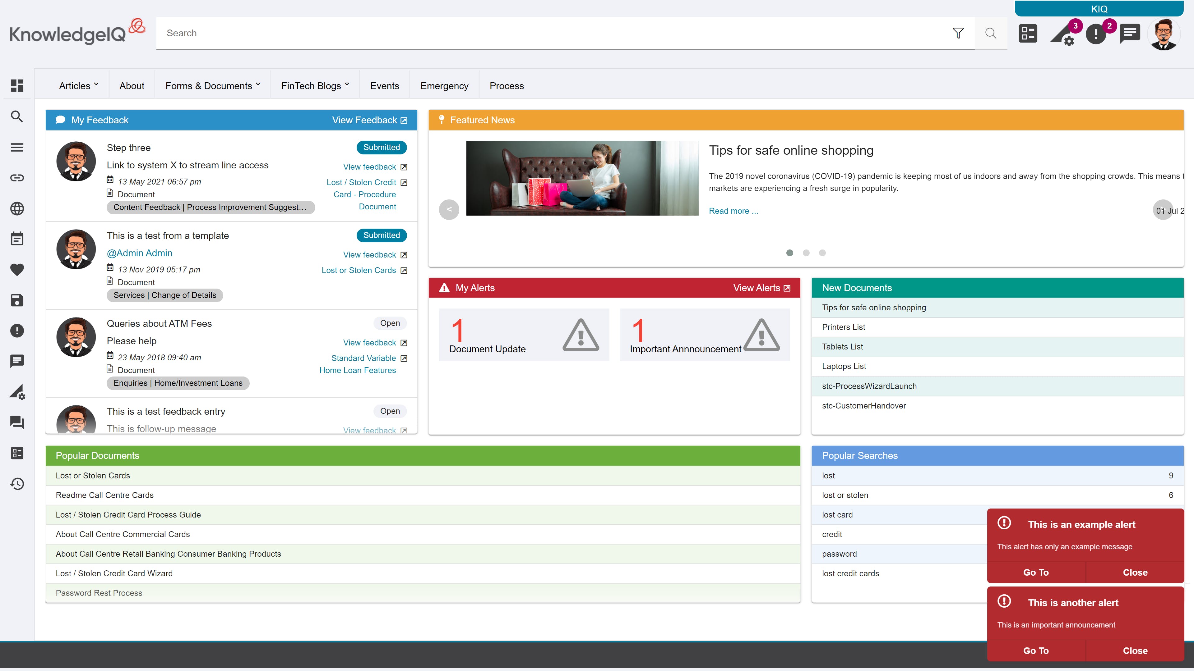 KnowledgeIQ Screenshot 1