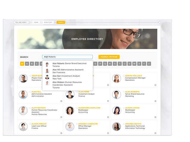 Bonzai Intranet Screenshot 5