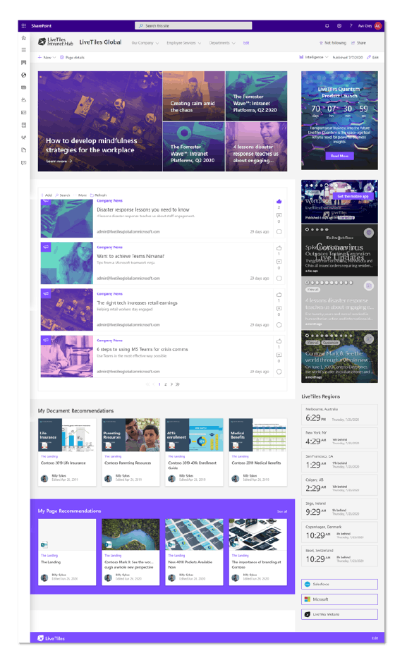 LiveTiles Screenshot 4
