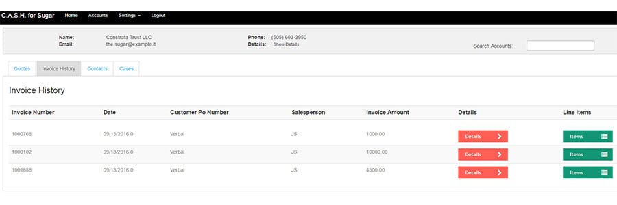 CASH for Sugar Screenshot 1