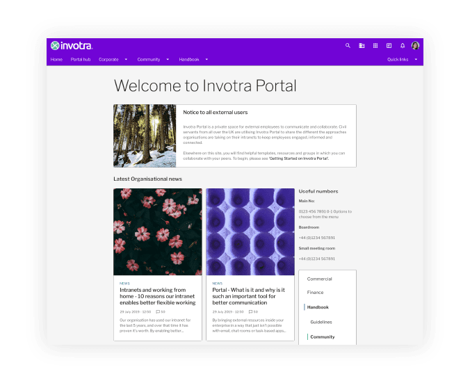 Invotra Suite Screenshot 1