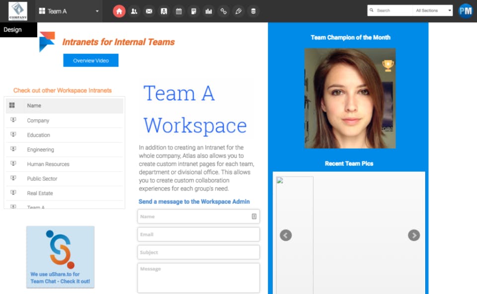 HyperOffice Portal Screenshot 3