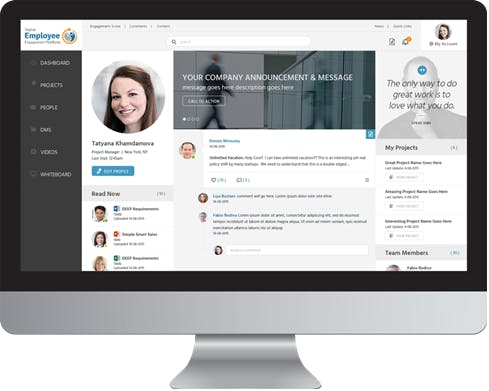 DEEP Intranet Software Screenshot 1
