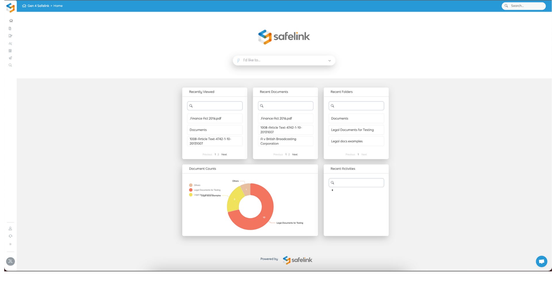 Safelink Screenshot 1