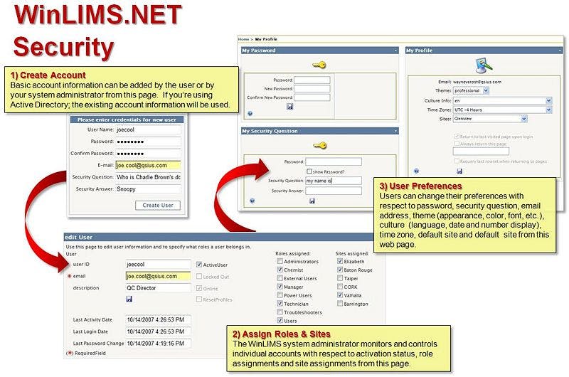 WinLIMS.NET Forms Client Screenshot 5