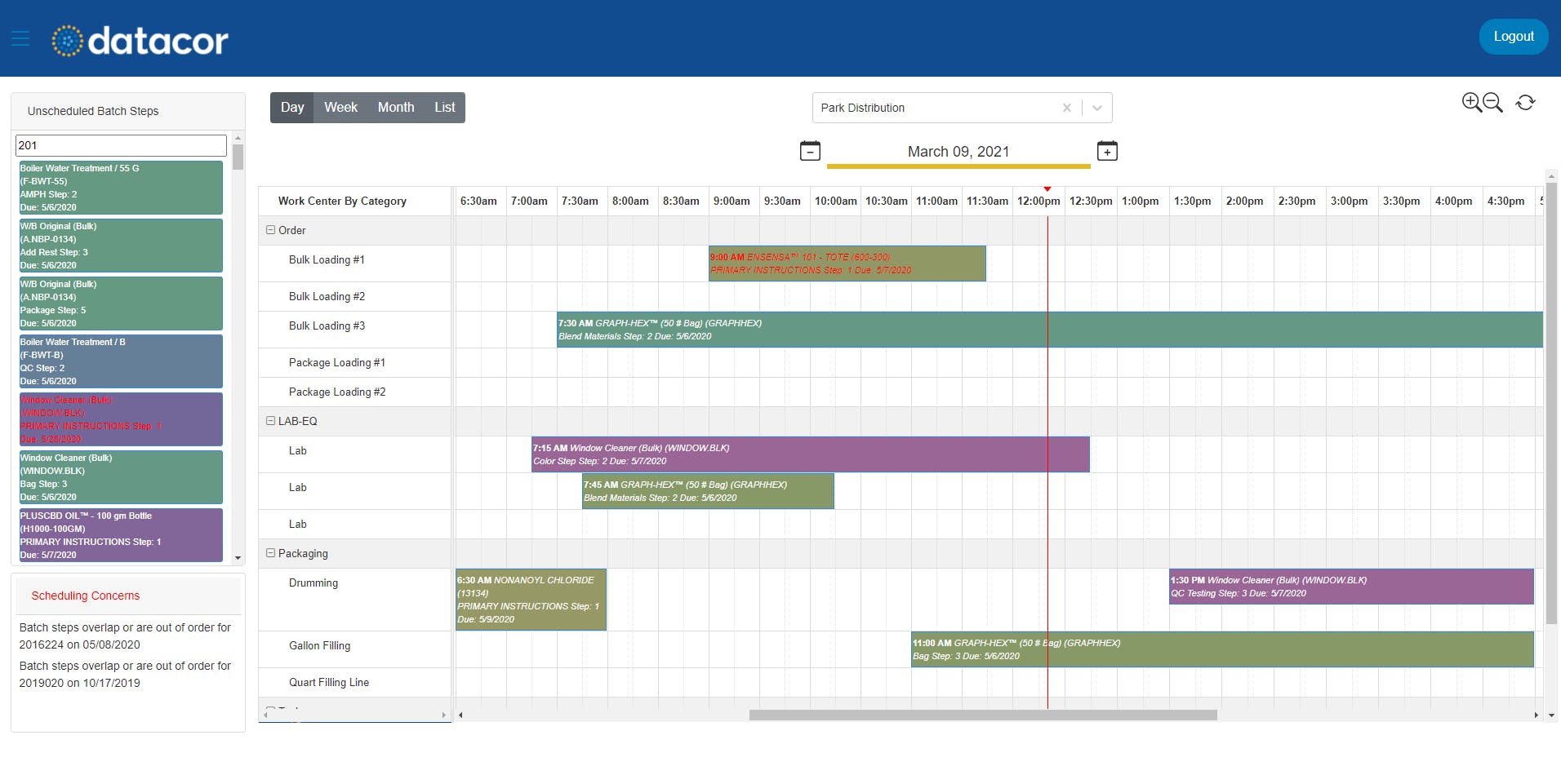 Datacor ERP Screenshot 3