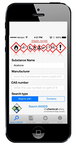Chemical Safety EMS Screenshot 2