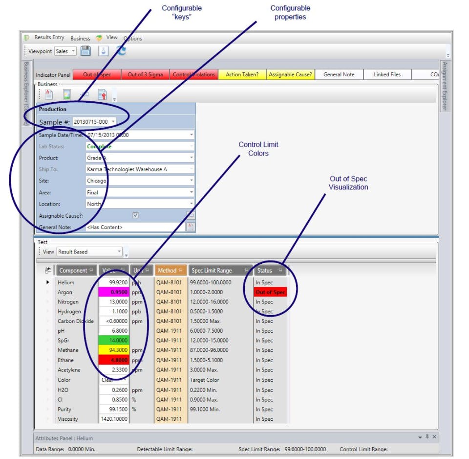 LabSoft LIMS Screenshot 5