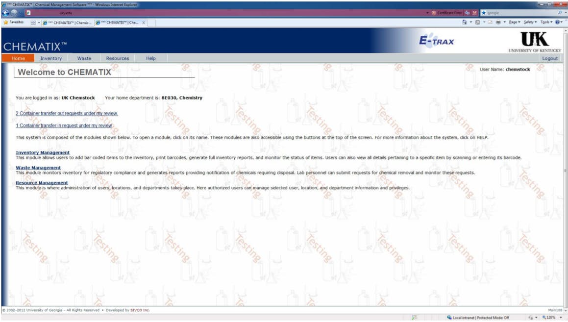 Chematix Screenshot 1