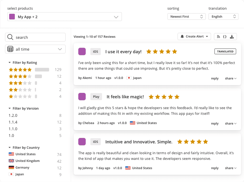 Appfigures Screenshot 1