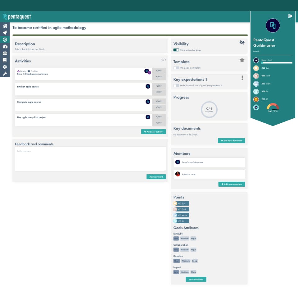 PentaQuest Screenshot 2
