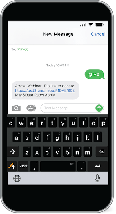 Text2Fund Screenshot 2