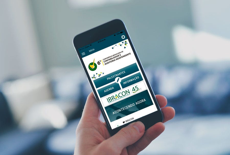 Ágora Event App Screenshot 1