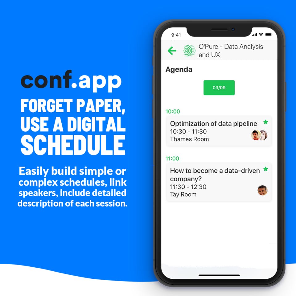 Conf.app Screenshot 2