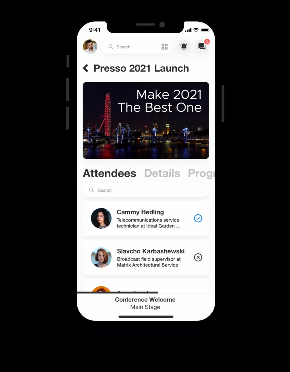 Presso Network Screenshot 2