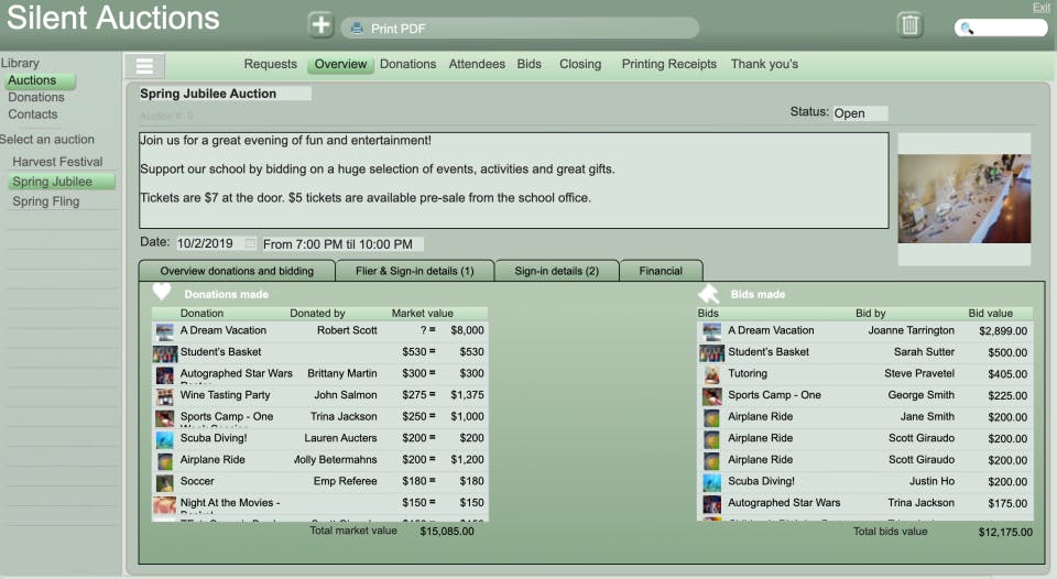 Pearl Bids Screenshot 1