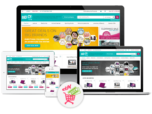 E-Multitech Auction Screenshot 1