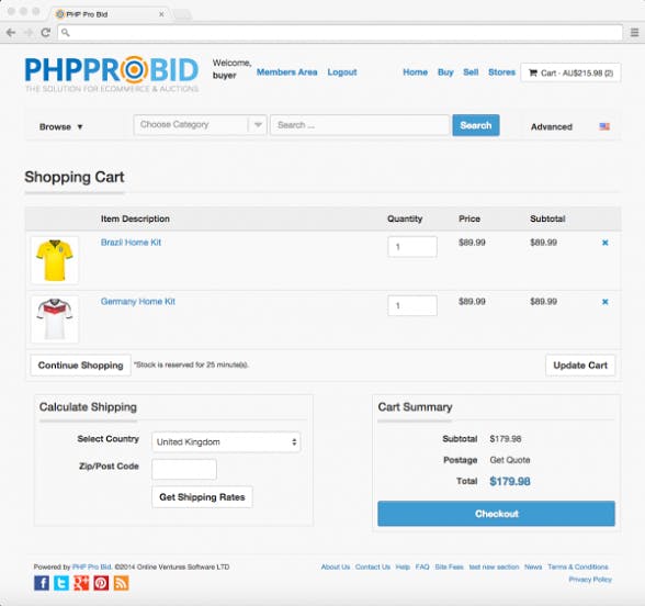 PHP Pro Bid V7 Screenshot 3
