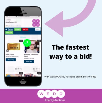 WEDO Charity Auctions Screenshot 3