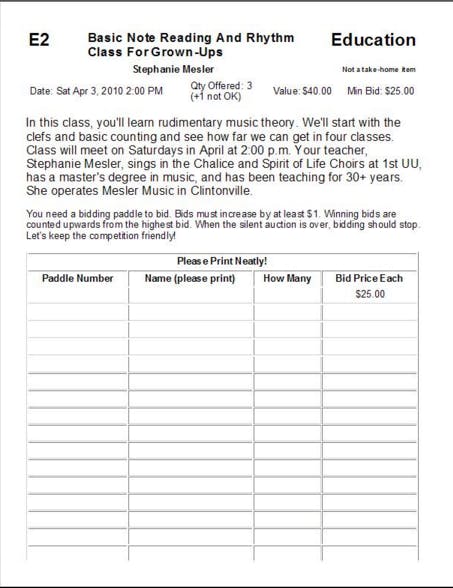 Together Auction Screenshot 1