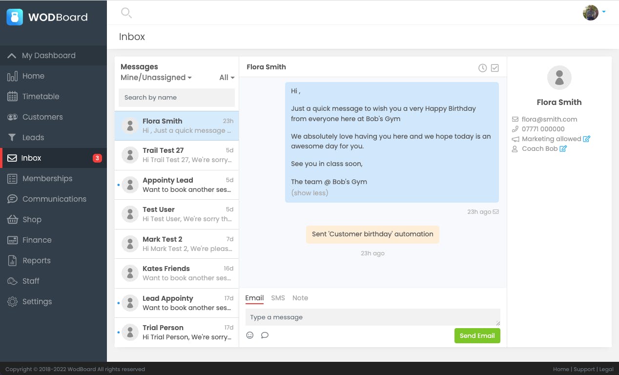 WodBoard Screenshot 3