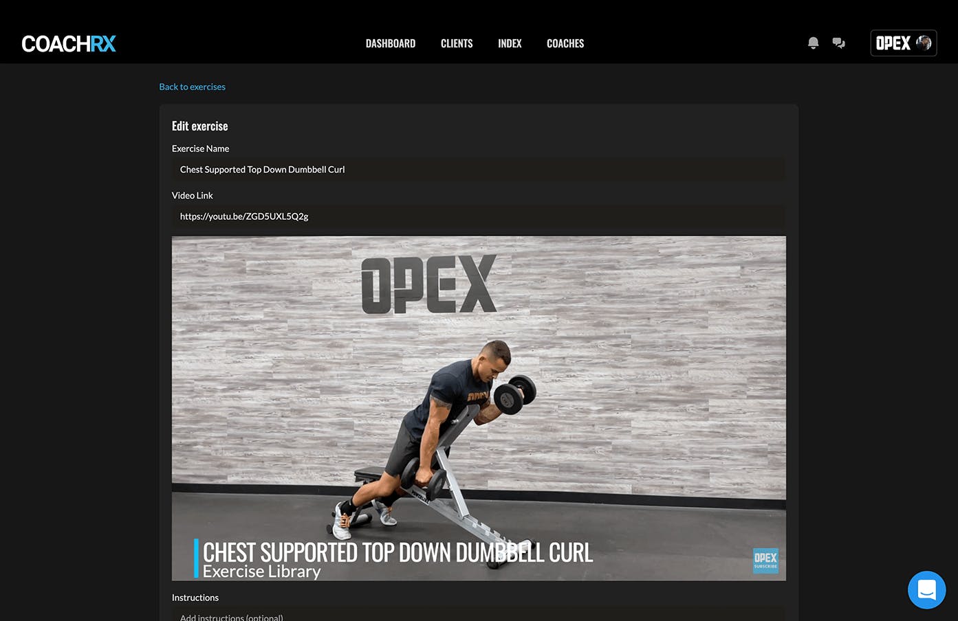 CoachRx Screenshot 3