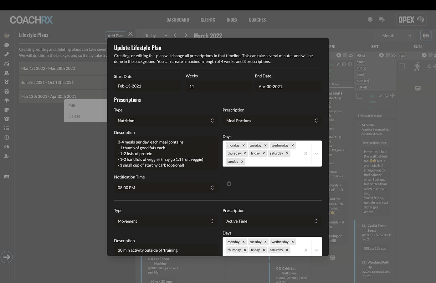 CoachRx Screenshot 4