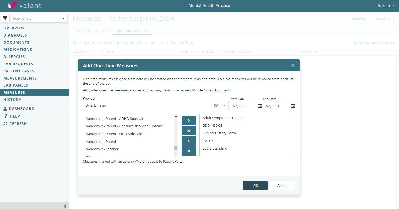 Valant EHR Suite Screenshot 1