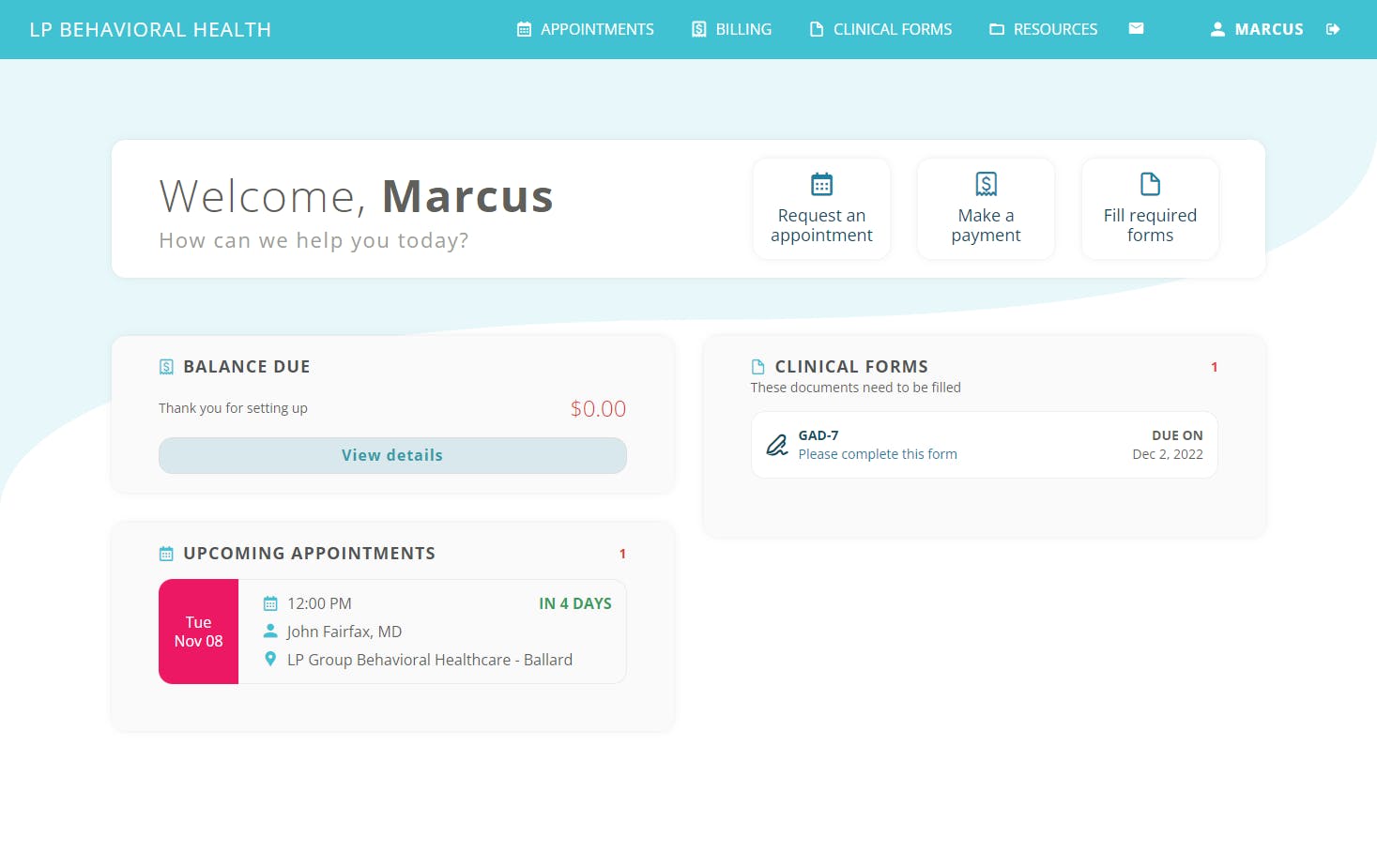 Valant EHR Suite Screenshot 2