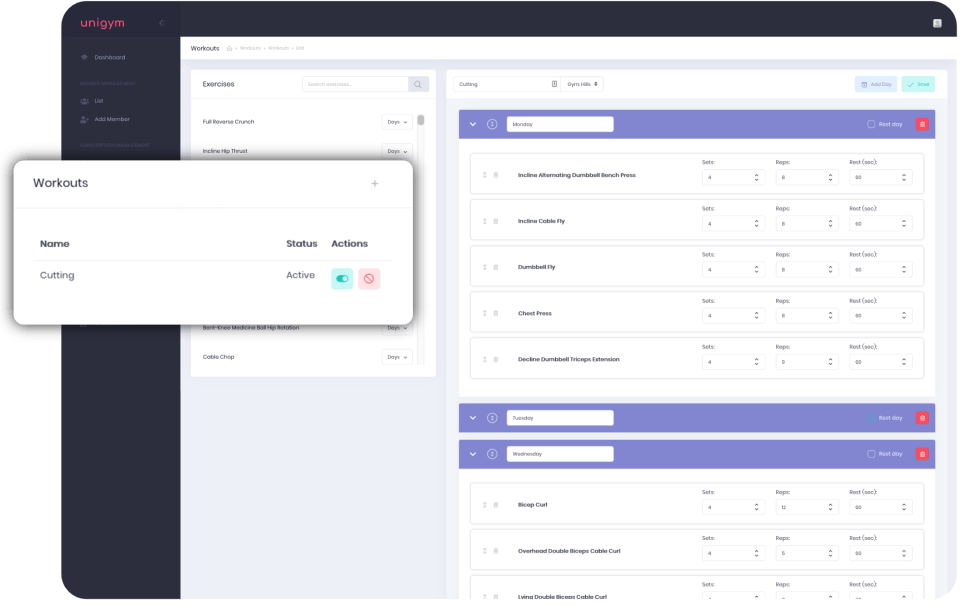 Unigym Screenshot 3