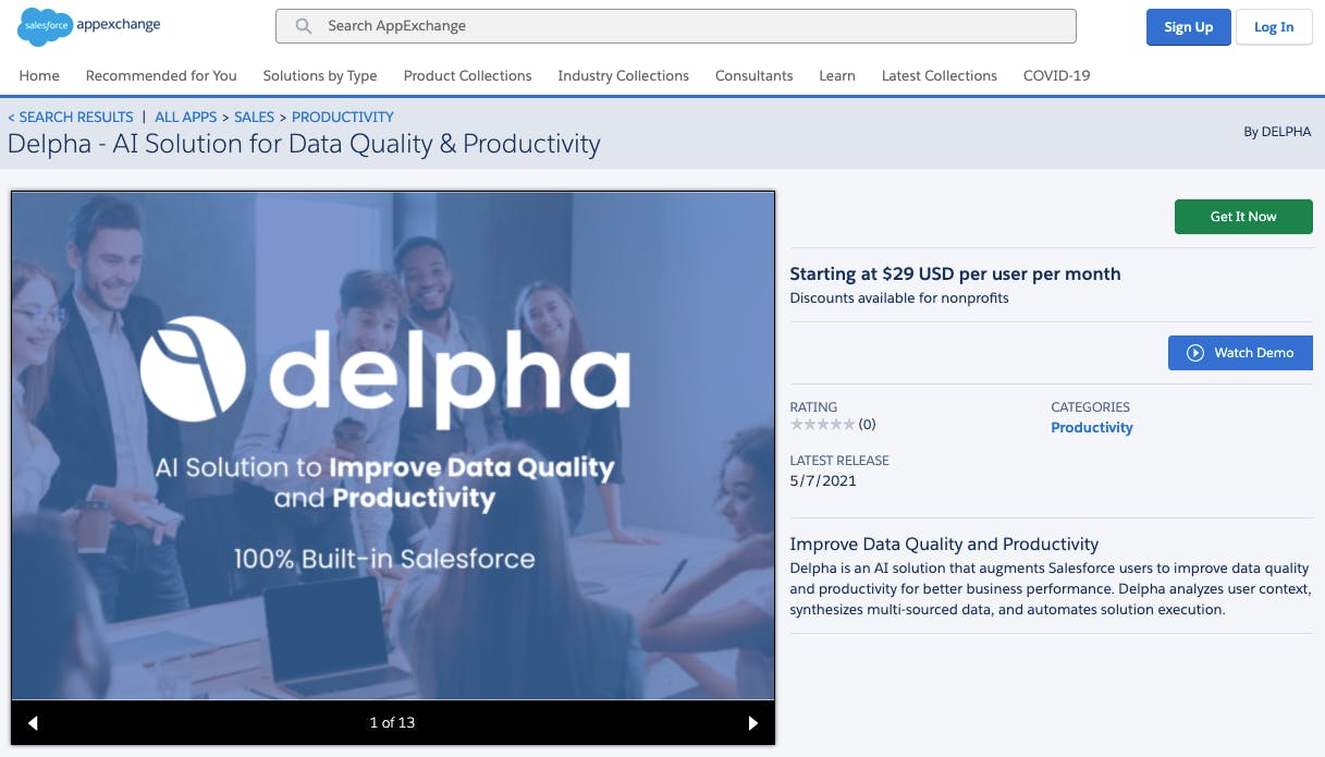 Delpha Screenshot 2