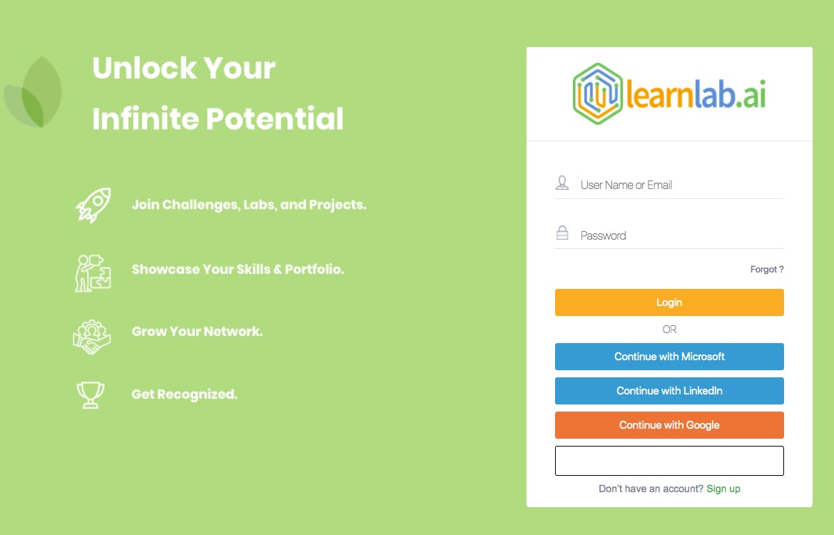 LearnLab Screenshot 1