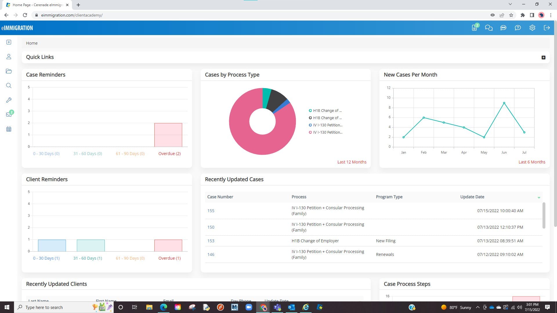 eIMMIGRATION Screenshot 1