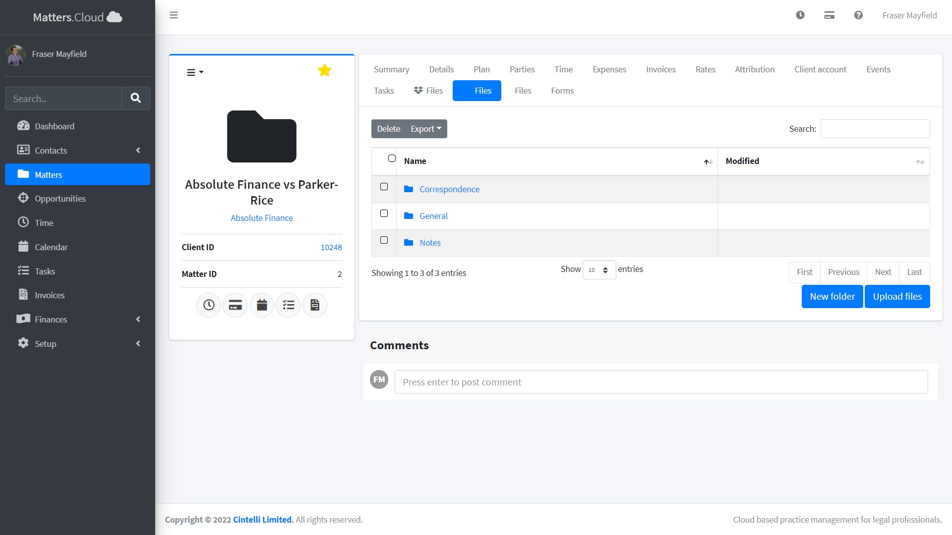 Matters.Cloud Screenshot 3